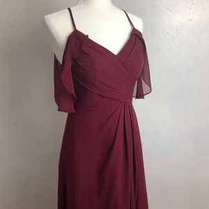 Azazie Cabernet Size 6 Bridesmaids Dress